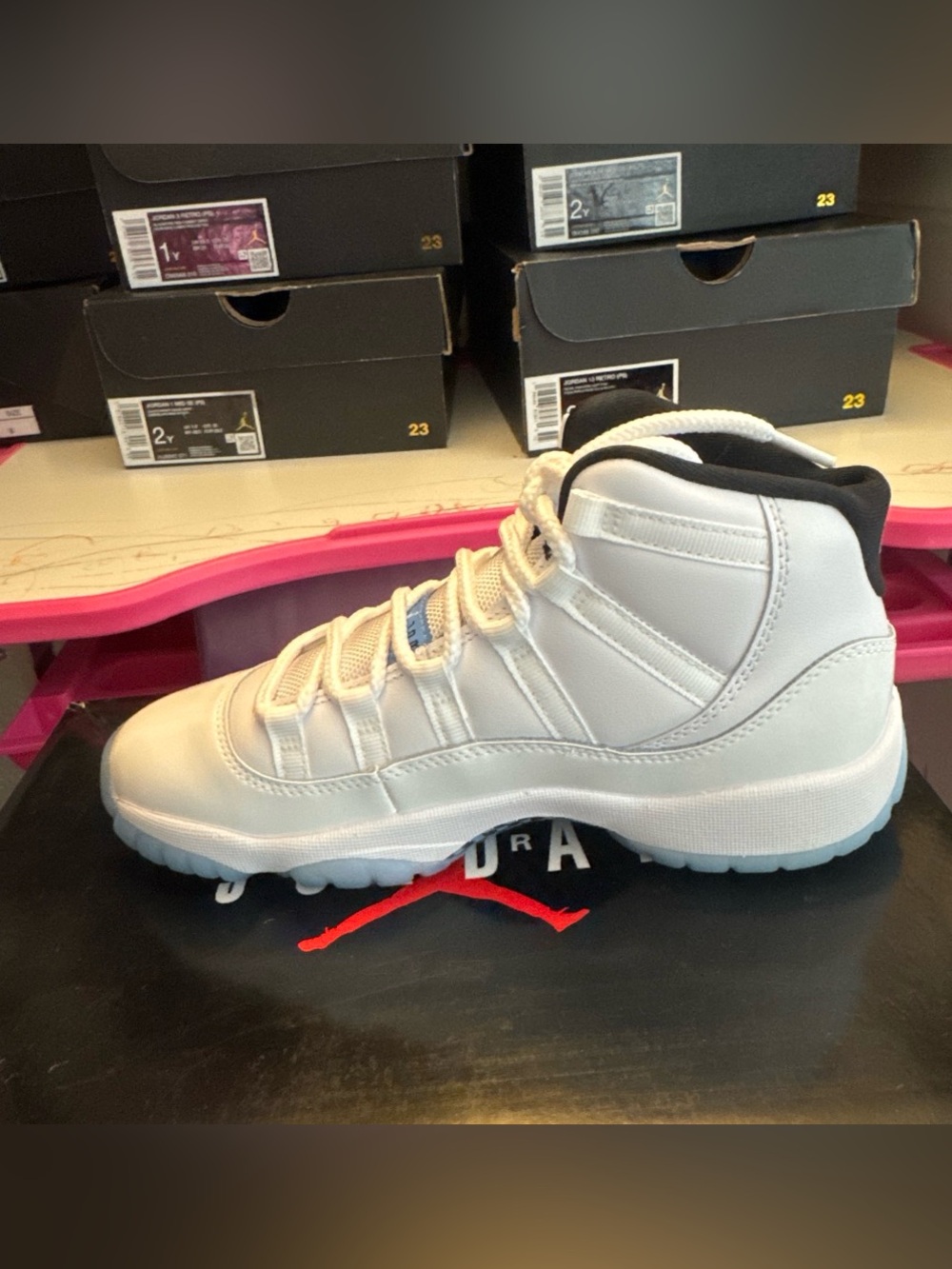 Legend blue Jordan 11s